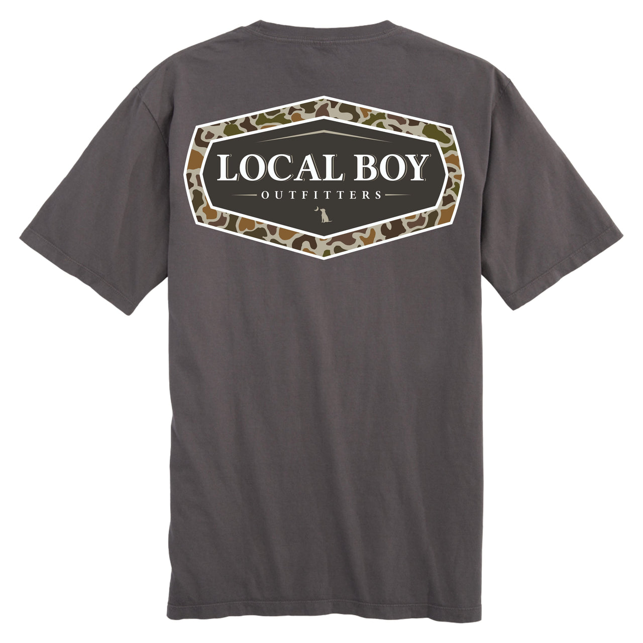 Vintage Emblem SS T-Shirt - Gray
