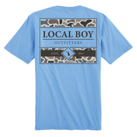 Thumbnail for Youth LCF Framed Fill SS Tee - Washed Denim