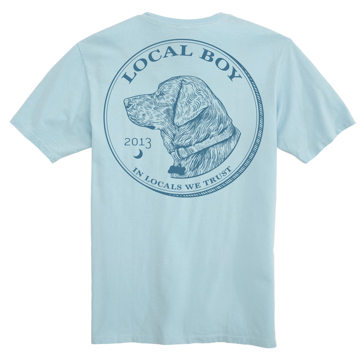 Youth In Locals We Trust SS Tee - Chambray