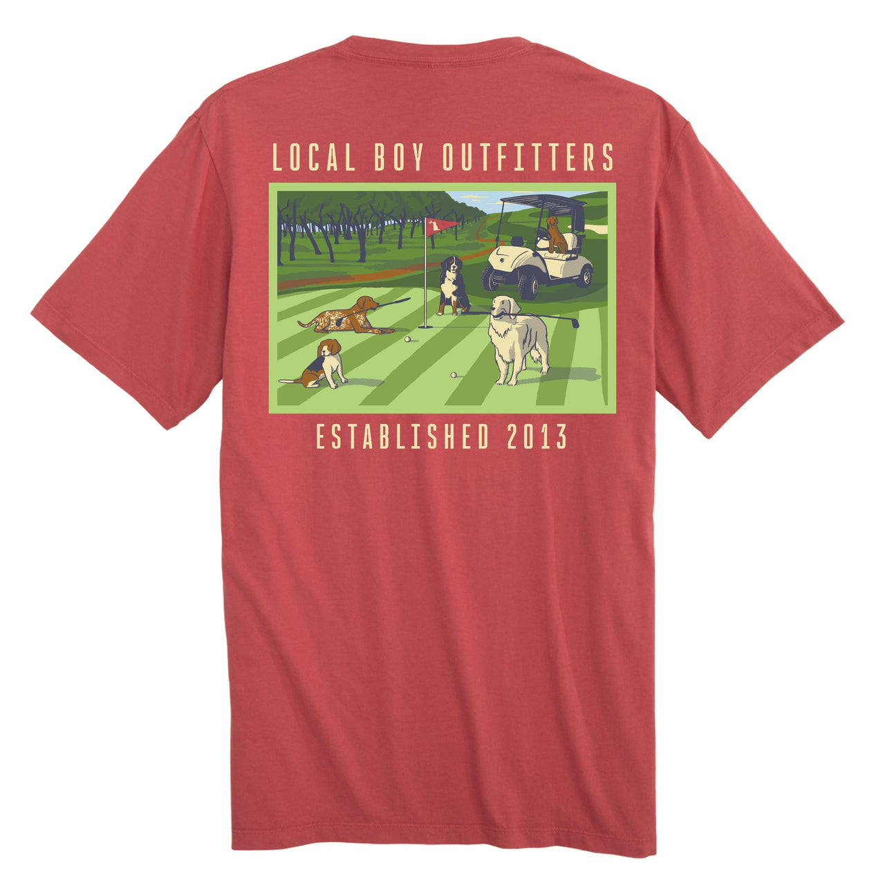 Country Club SS Tee - Brick
