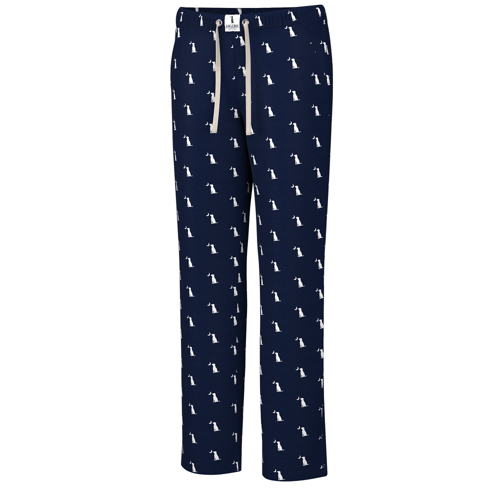 Local Boy Dog & Moon Pajama Pant - Navy