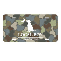 Thumbnail for Local Boy License Plate - Mountain Camo