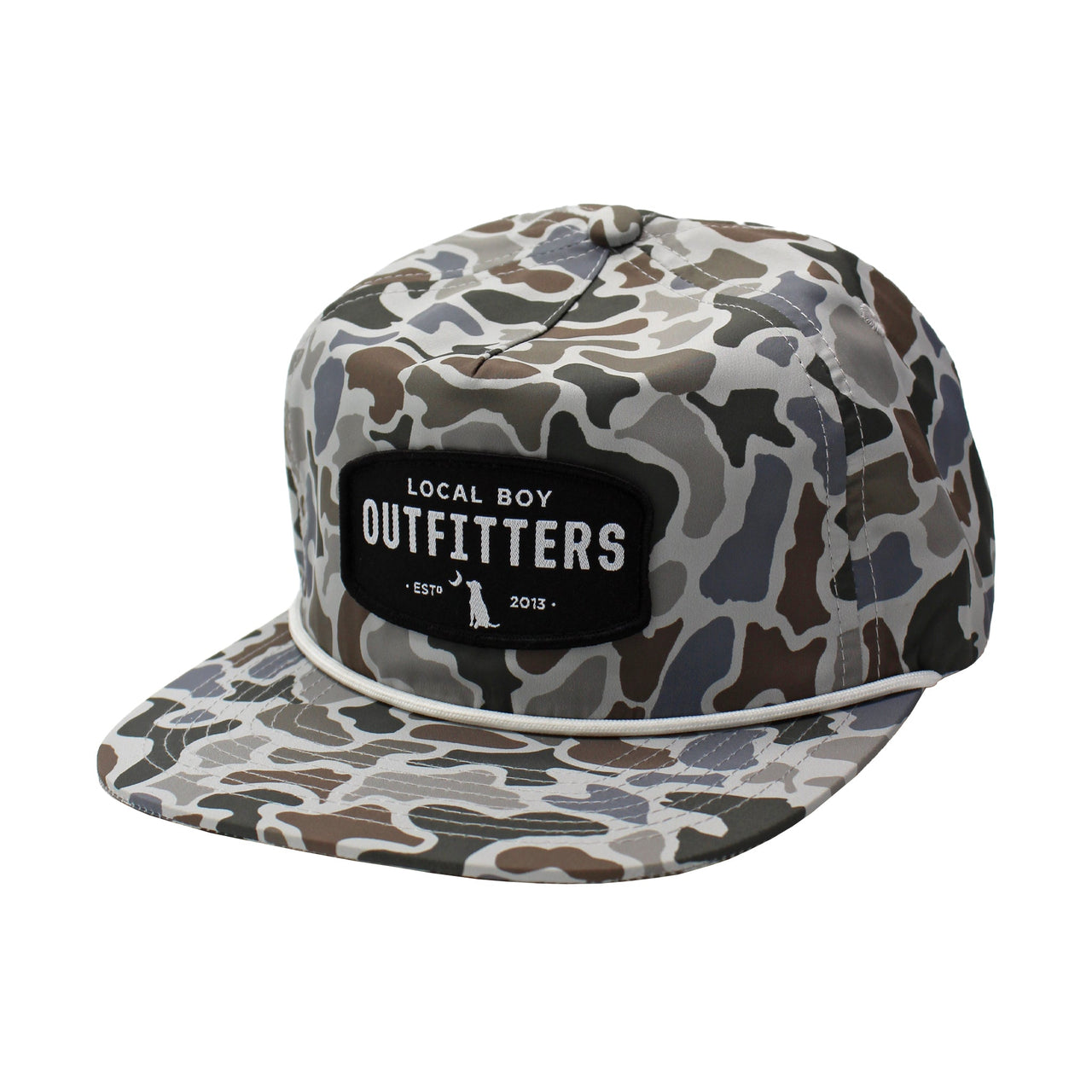 Woven Patch Low Profile Rope Hat - Localflage