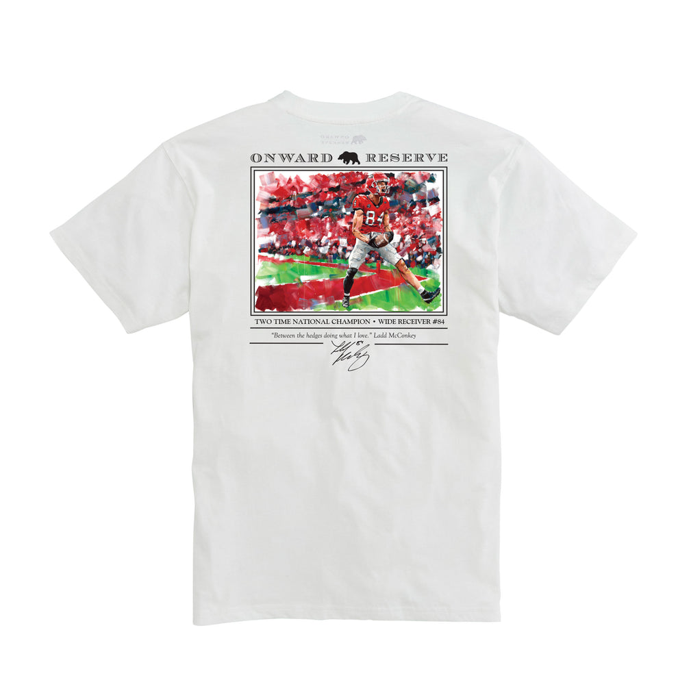 Ladd McConkey SS Tee - White