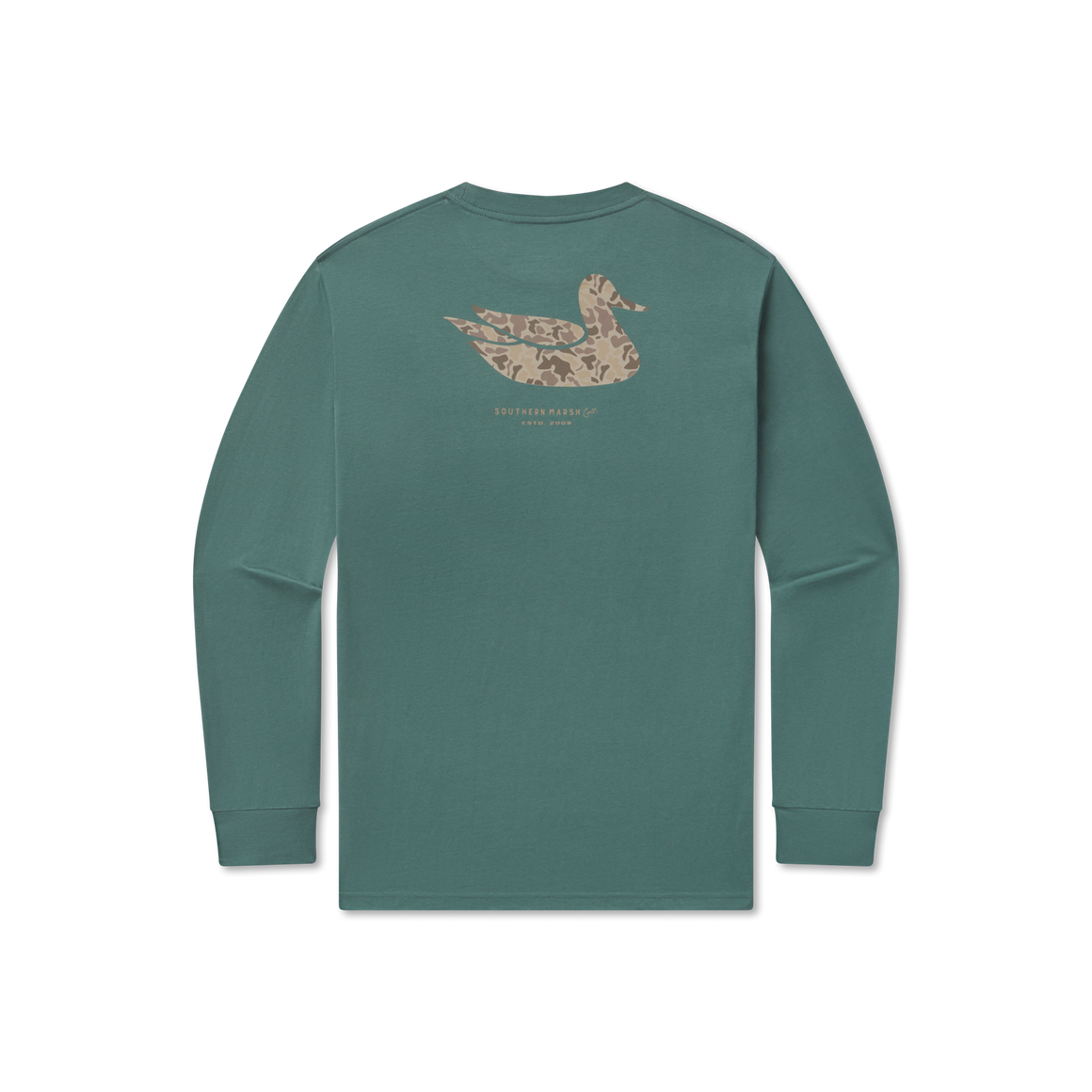 Duck Originals LS Tee - Hunter Green