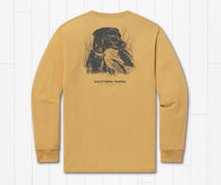 Thumbnail for Youth Gun Dog Collection LS Tee - Black Lab