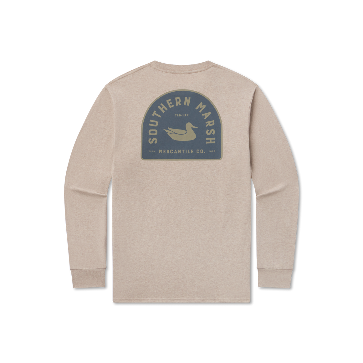 Mercantile Dome LS Tee - Washed Burnt Taupe