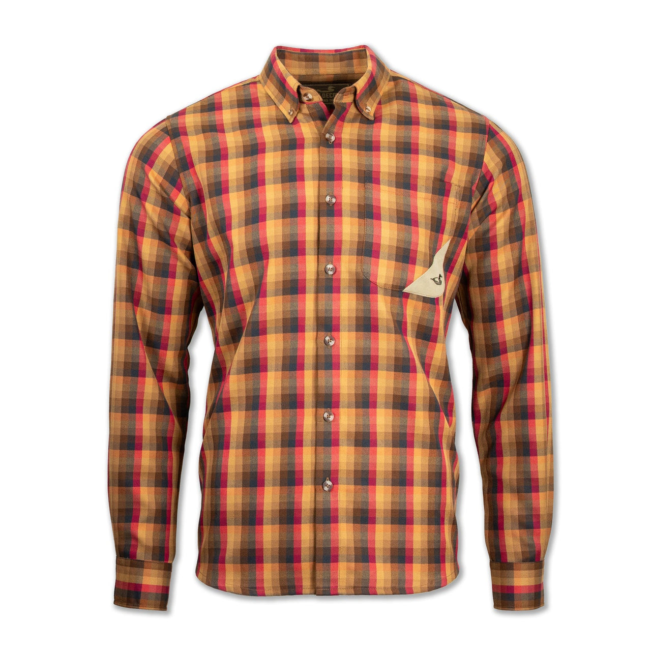 Fall Foliage Tattersall Sport LS Button Down