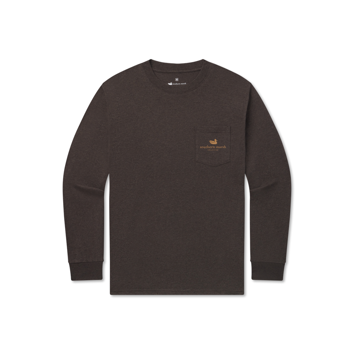 Trout Of Water LS Tee - Washed Stone Brown