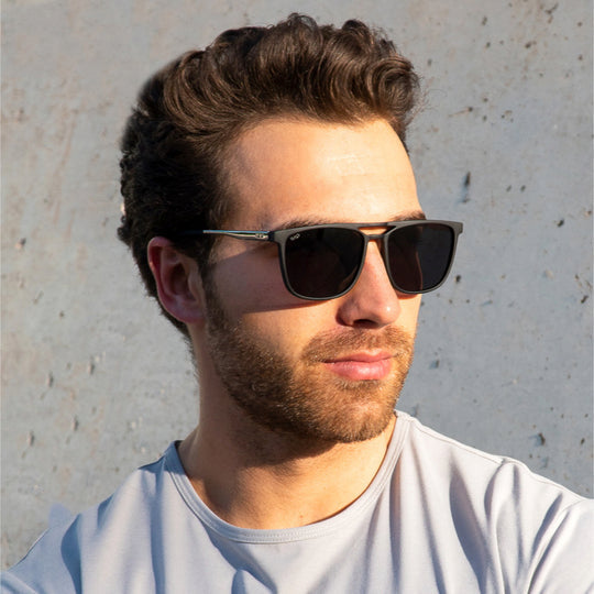 Lance Polarized Sunglasses - Black/Black