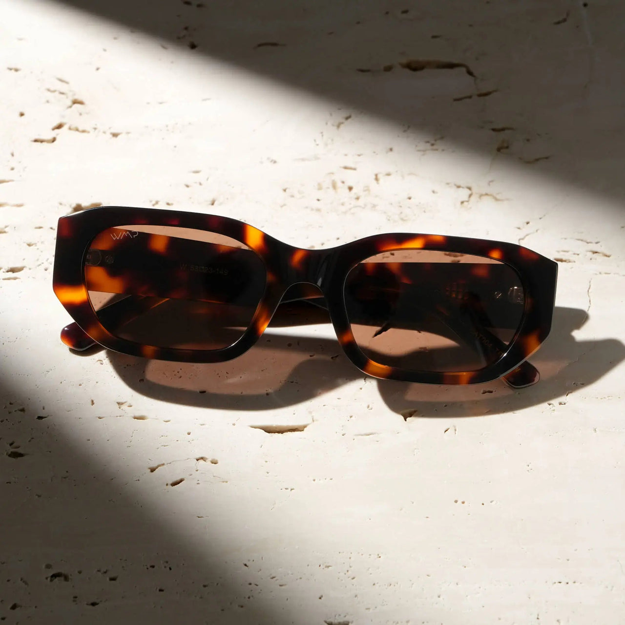 London Polarized Sunglasses - Tortoise / Amber Lens