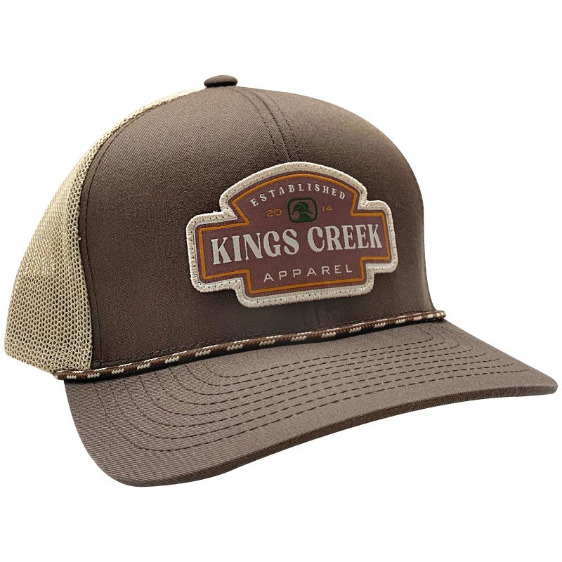 Marquee Patch Rope Cap - Brown