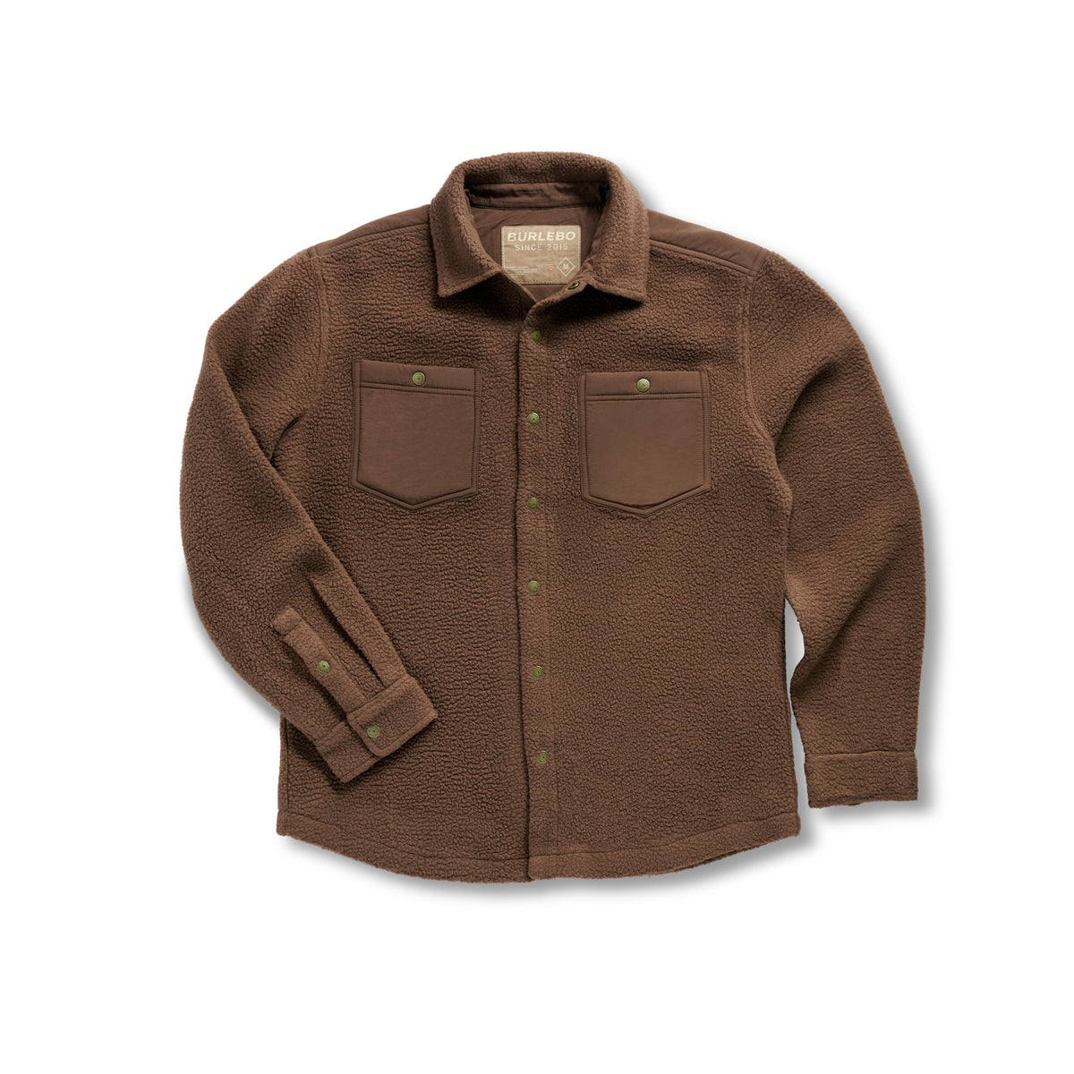 Montana Fleece Sherpa Jacket - Brown