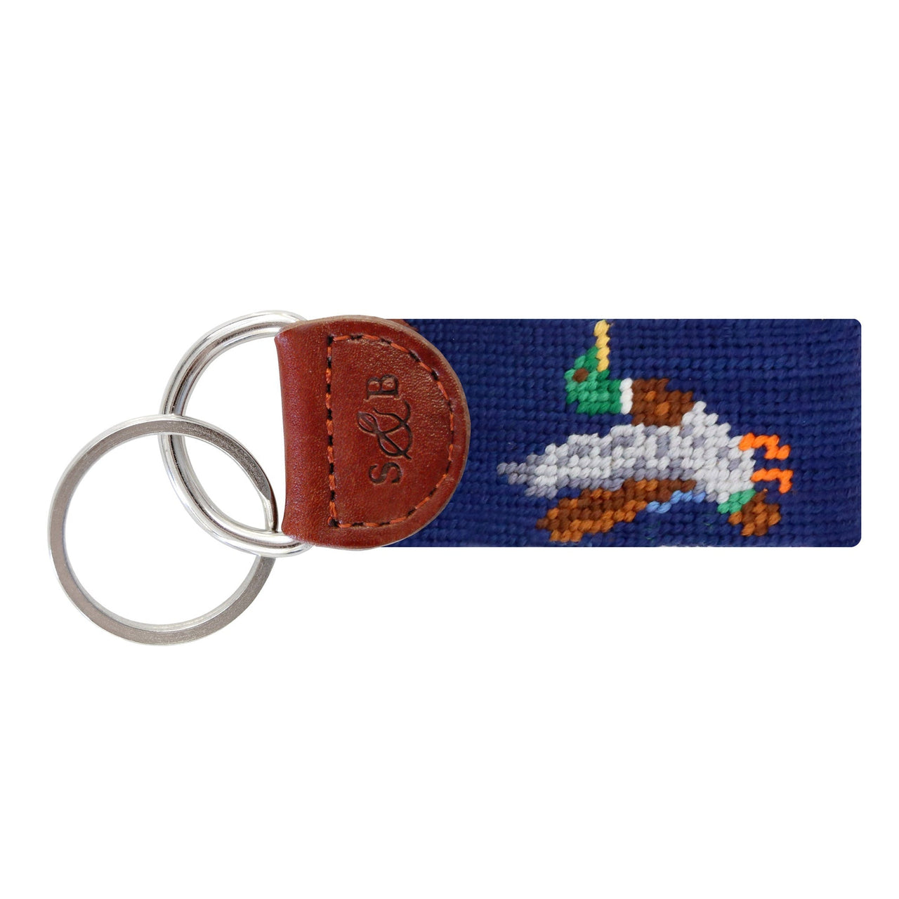 Mallard Key Fob - Navy