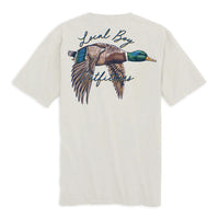 Thumbnail for Migrating Duck Pocket SS Tee - Silver