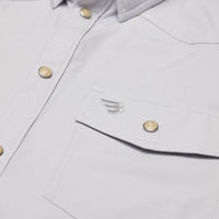 Thumbnail for Performance Western Shirt - Light Grey