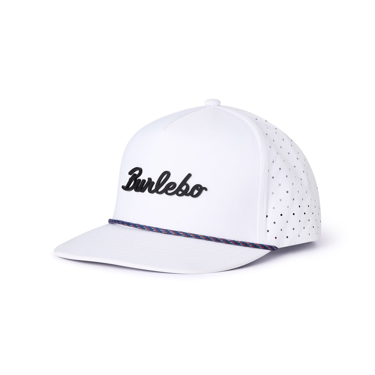 Performance Rope Cap - Burlebo Tour - White