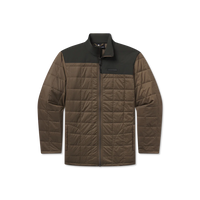 Thumbnail for Falcon Hill Quilted Jacket - Stone Brown