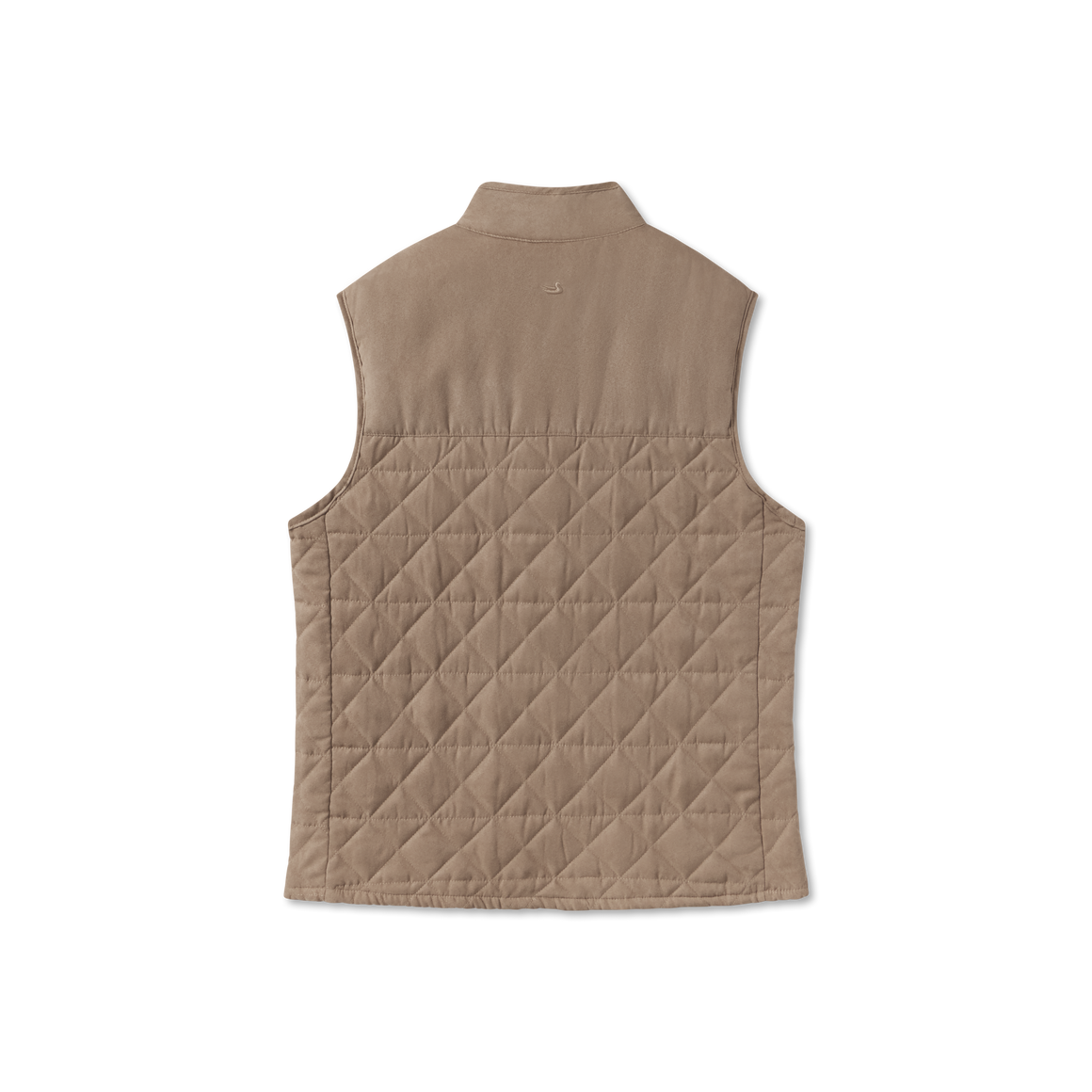 Lawrence Quilted Vest - Burnt Taupe