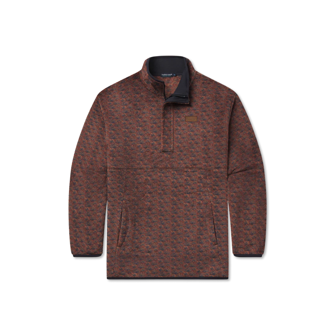 Jalisco Retro Fleece - Burnt Red