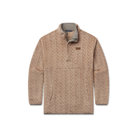 Thumbnail for Jalisco Retro Fleece Pullover - Burnt Taupe