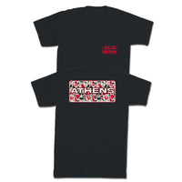 Thumbnail for Old Row Athens Camo Short Sleeve T-Shirt - Black
