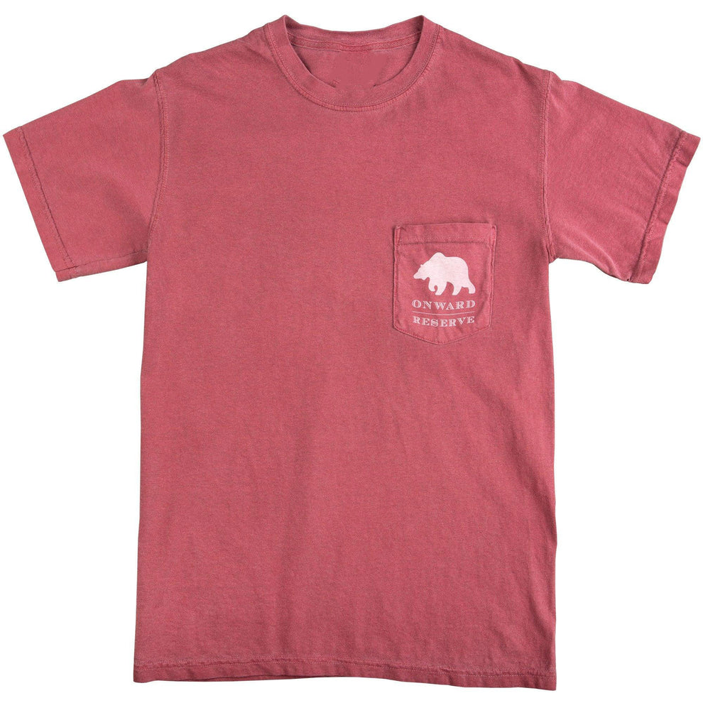 Onward Reserve Brock Bowers SS Tee - Washed Red