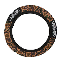 Thumbnail for Local Boy Steering Wheel Cover - Old School Camo