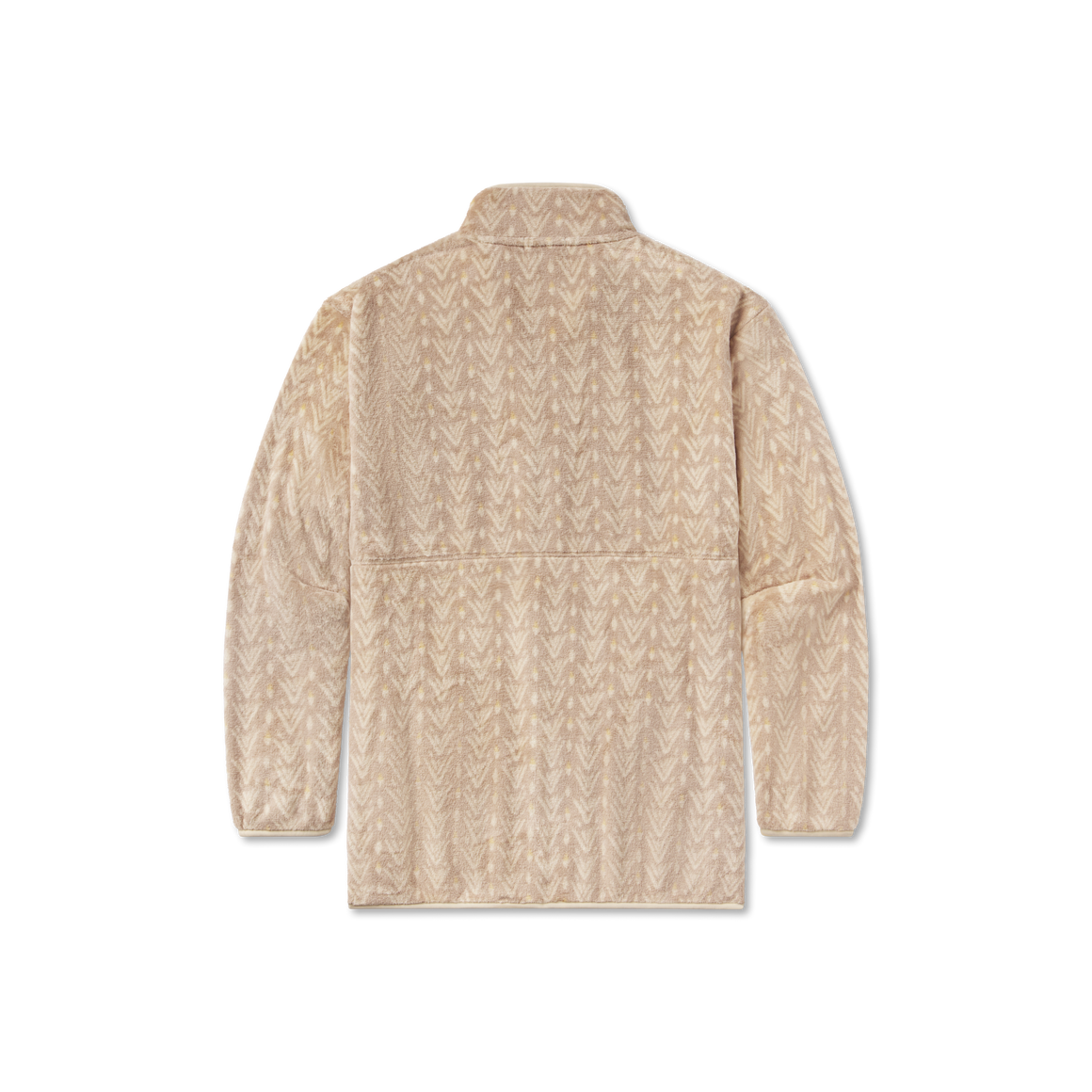 Sonora Retro Fleece Quarter Zip - Khaki