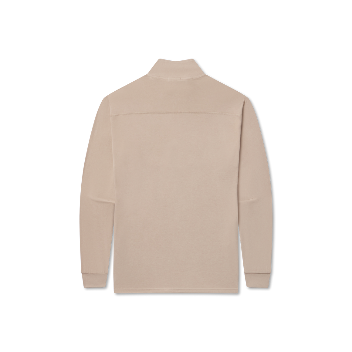 Woods Cross Brushed Quarter Zip - Taupe