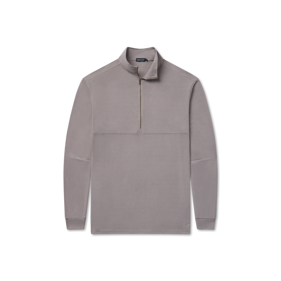 Woods Cross Brushed Quarter Zip - Midnight Grey