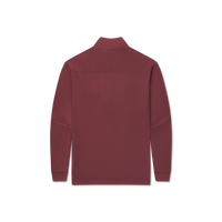 Thumbnail for Woods Cross Brushed Pullover - Maroon