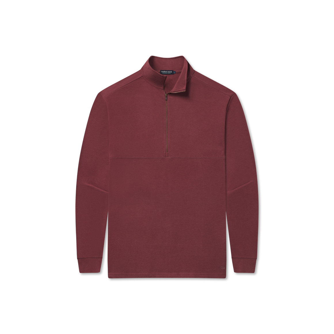 Woods Cross Brushed Pullover - Maroon