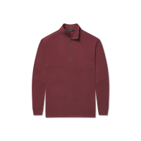 Thumbnail for Woods Cross Brushed Pullover - Maroon