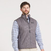 Thumbnail for Whitefish Quilted Vest - Grey Duck Camo