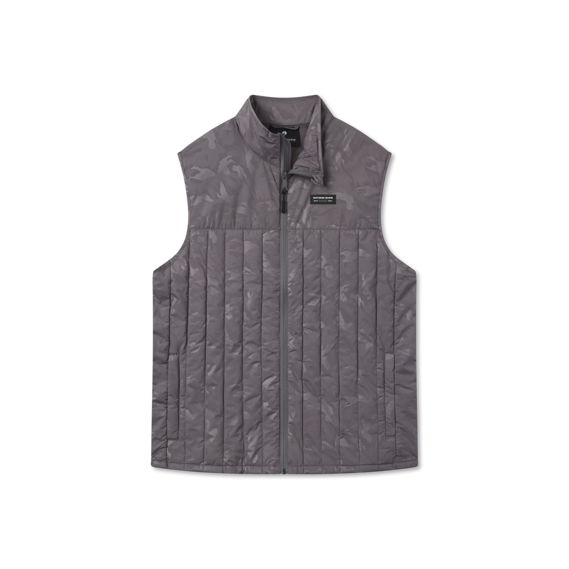 Whitefish Quilted Vest - Grey Duck Camo