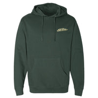 Thumbnail for Old Row Camo Retro Triangle Hoodie - Alpine Green