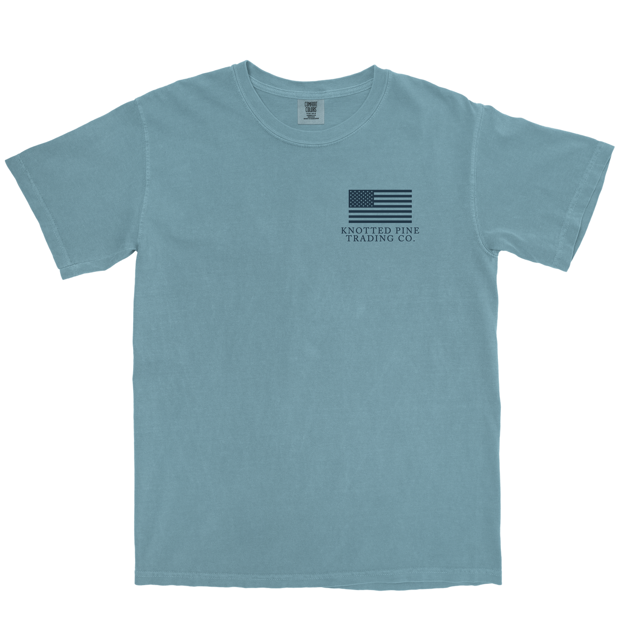 Old Glory SS Tee - Ice Blue
