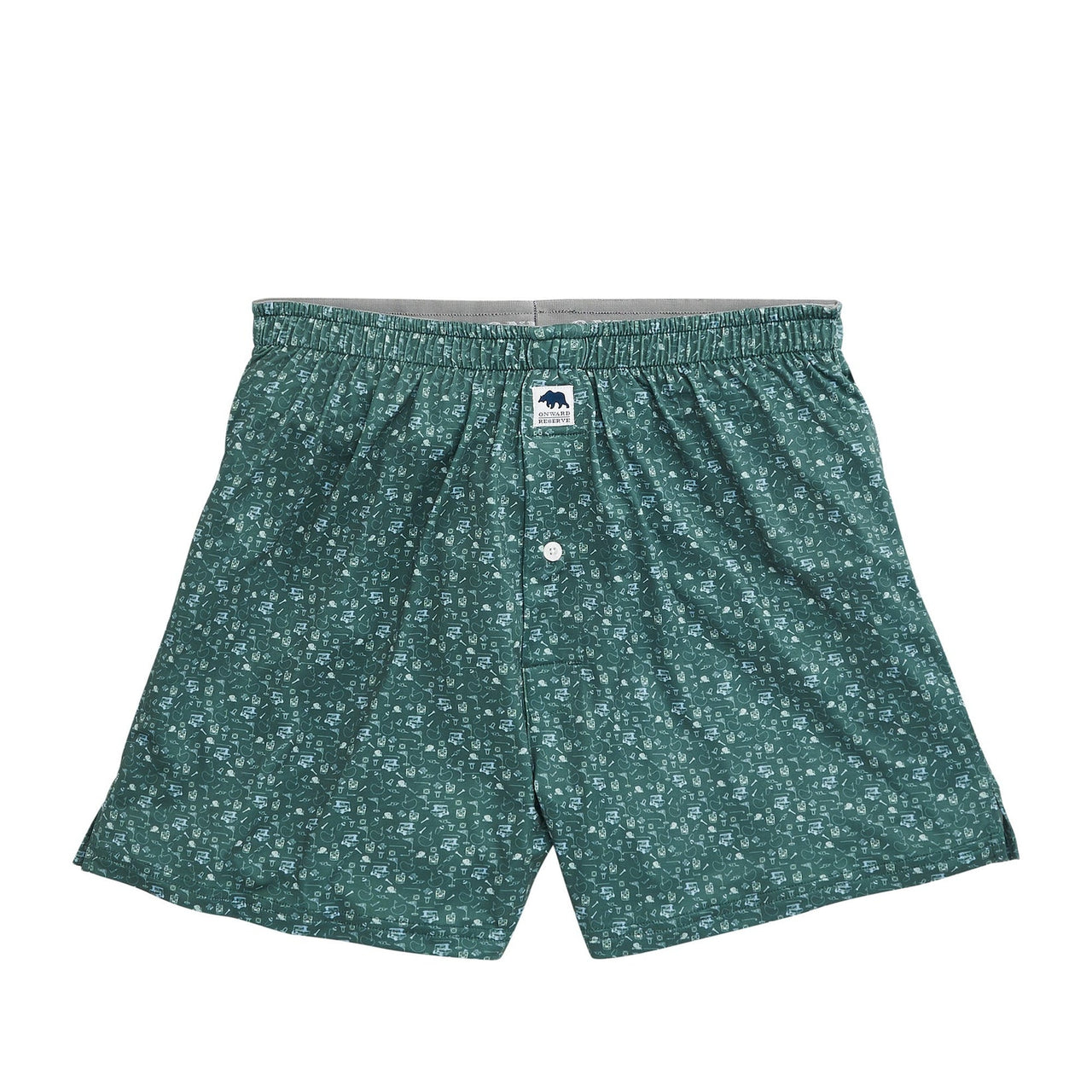 19th Hole Performance Boxer - Smoke Pine