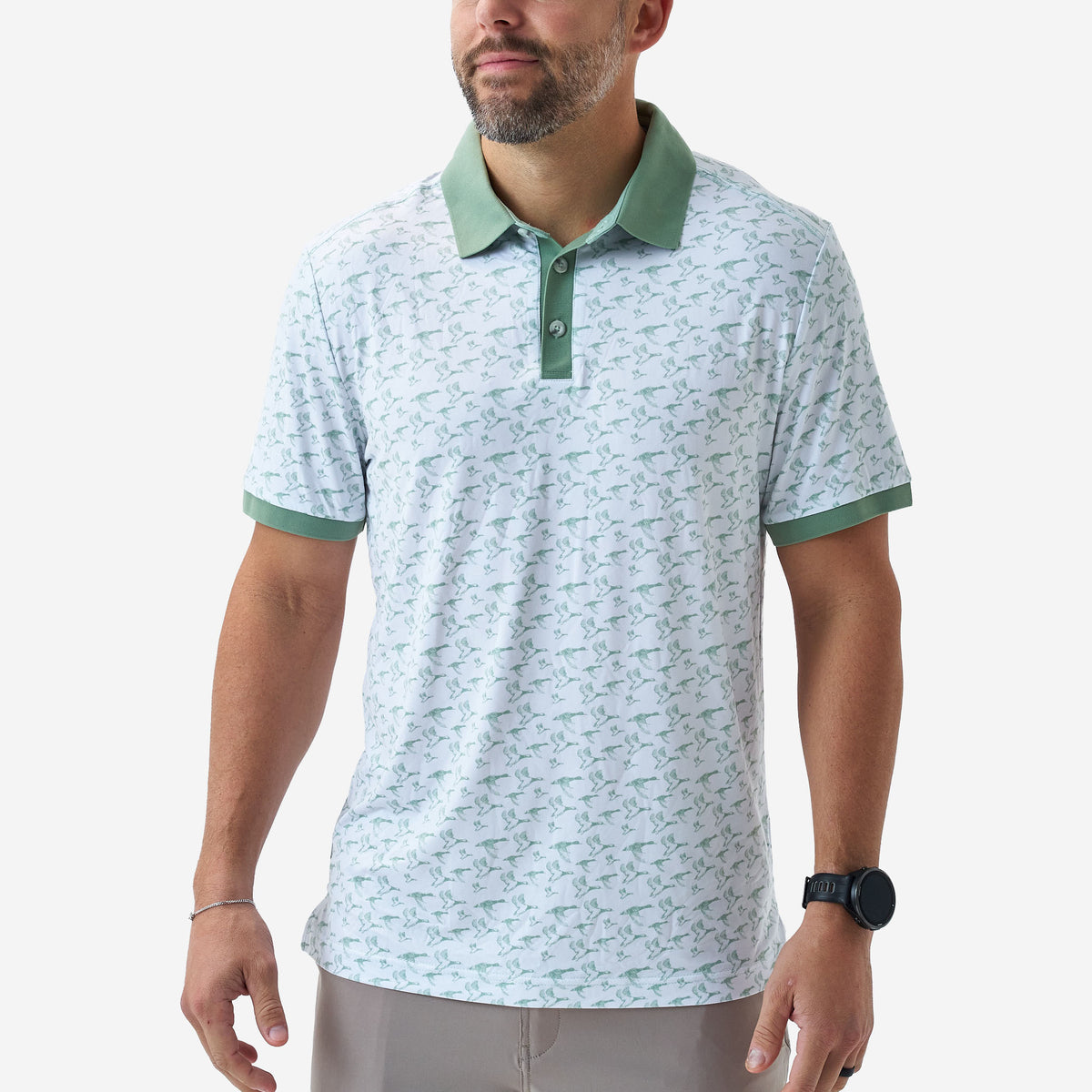Performance Blade Collar Polo - Duck Season