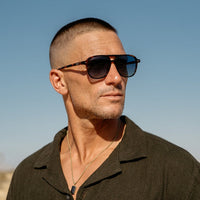 Thumbnail for Hayden Polarized Sunglasses - Tortoise/Blue