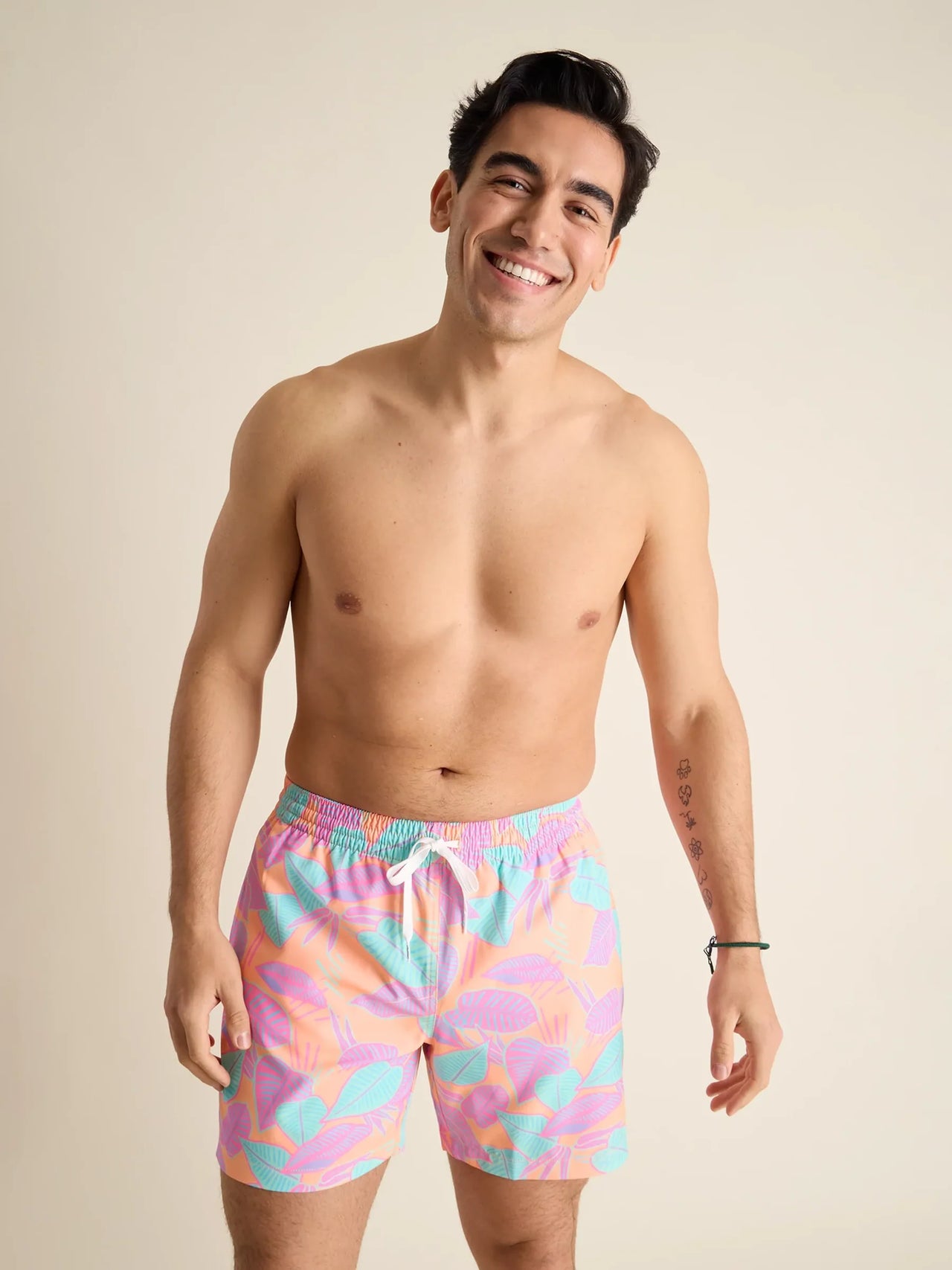 The Posh Palms 5.5" Classic Lined Swim Trunk