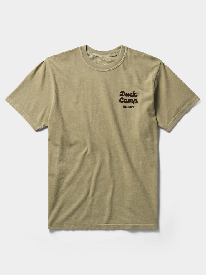 Duck Camp Shop SS Tee - Vintage Khaki
