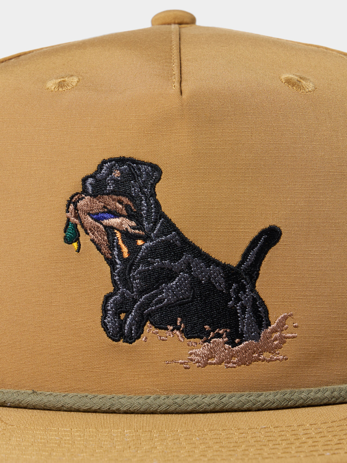 Duck Camp Black Lab Rope Cap - Khaki