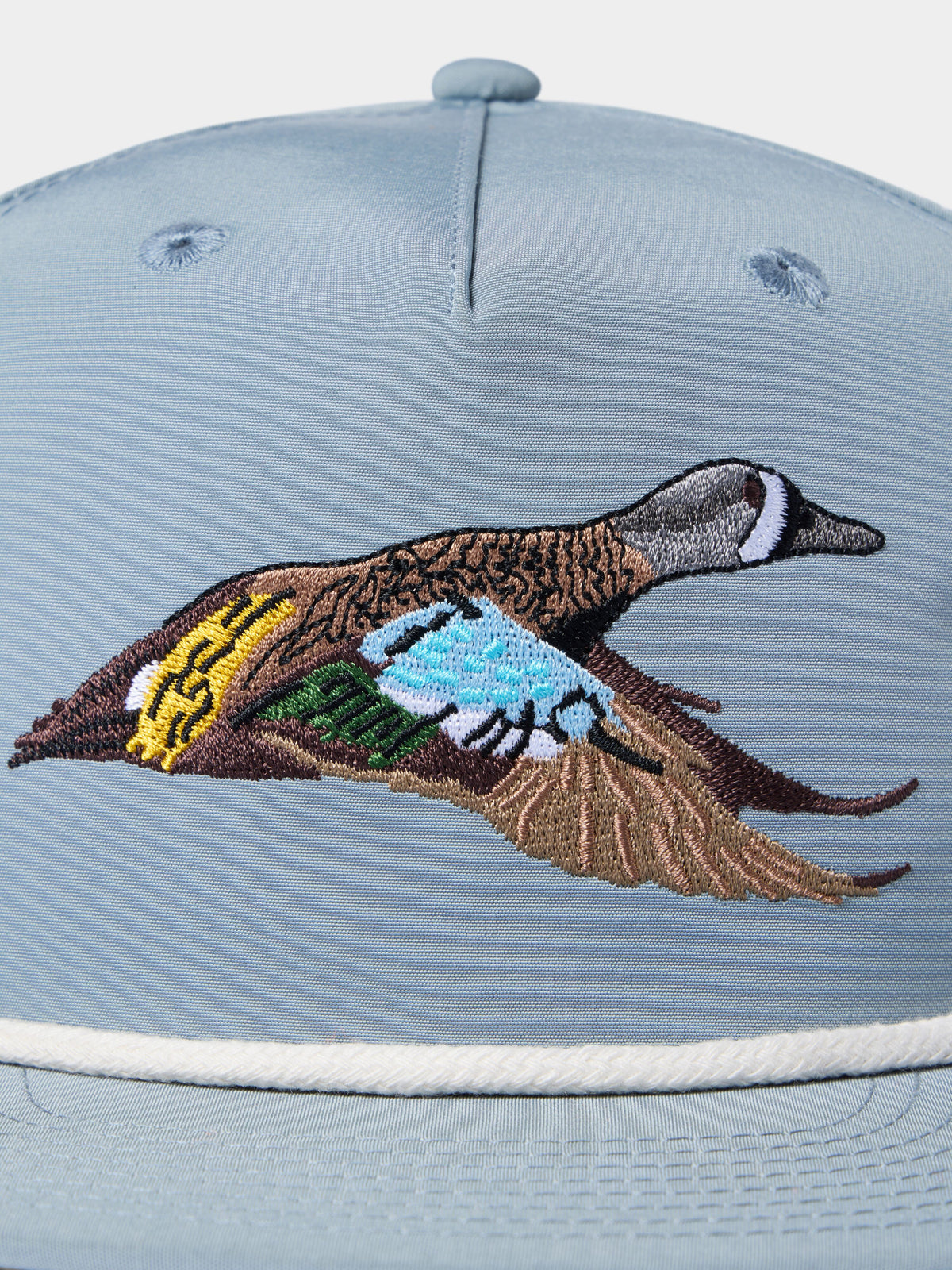 Duck Camp Blue Winged Rope Cap - Dusty Blue