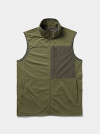 Thumbnail for Lightweight Grid Tech Vest - Moss/Raven