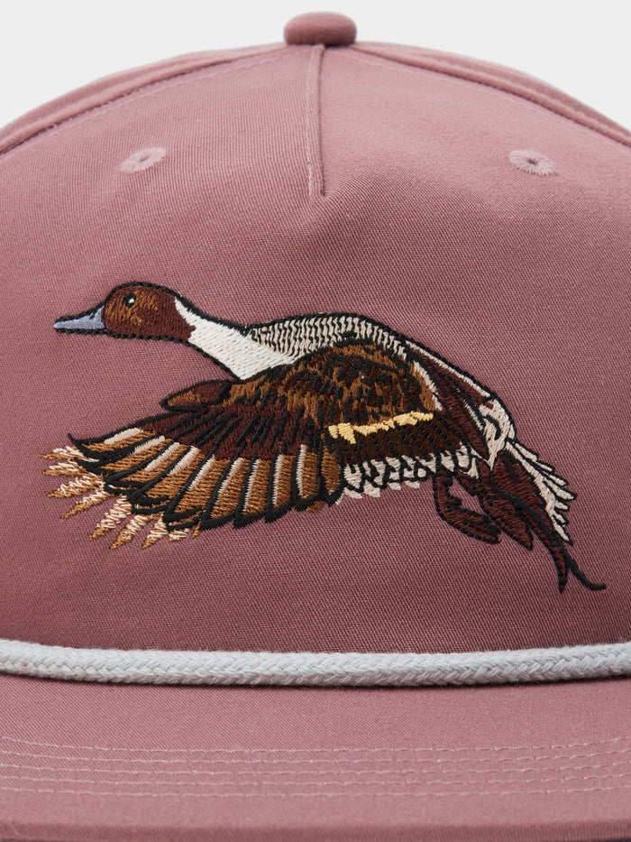 Duck Camp Pintail Rope Cap - Rosewood