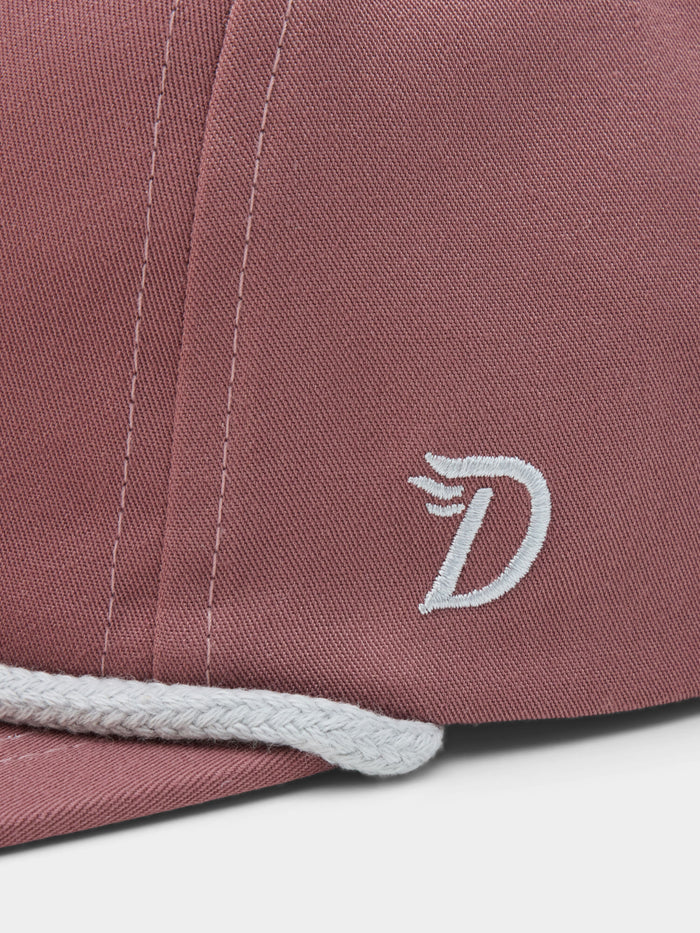 Duck Camp Pintail Rope Cap - Rosewood