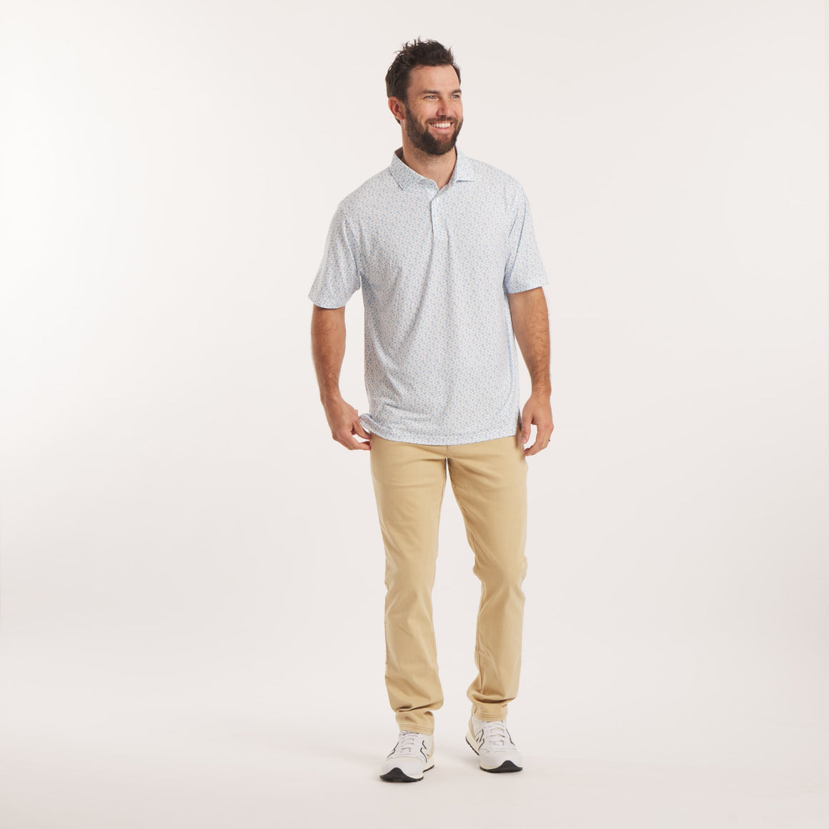 Flyline Performance Polo - In Flight - White