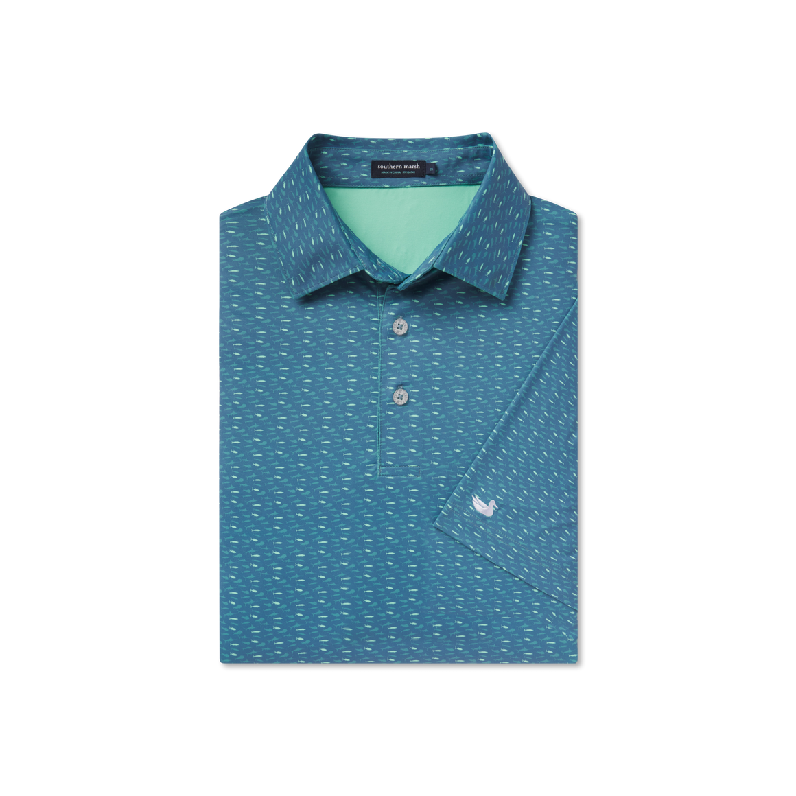 Flyline Summer Performance Polo - Slate